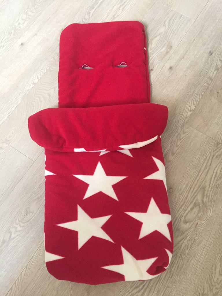 john lewis star footmuff